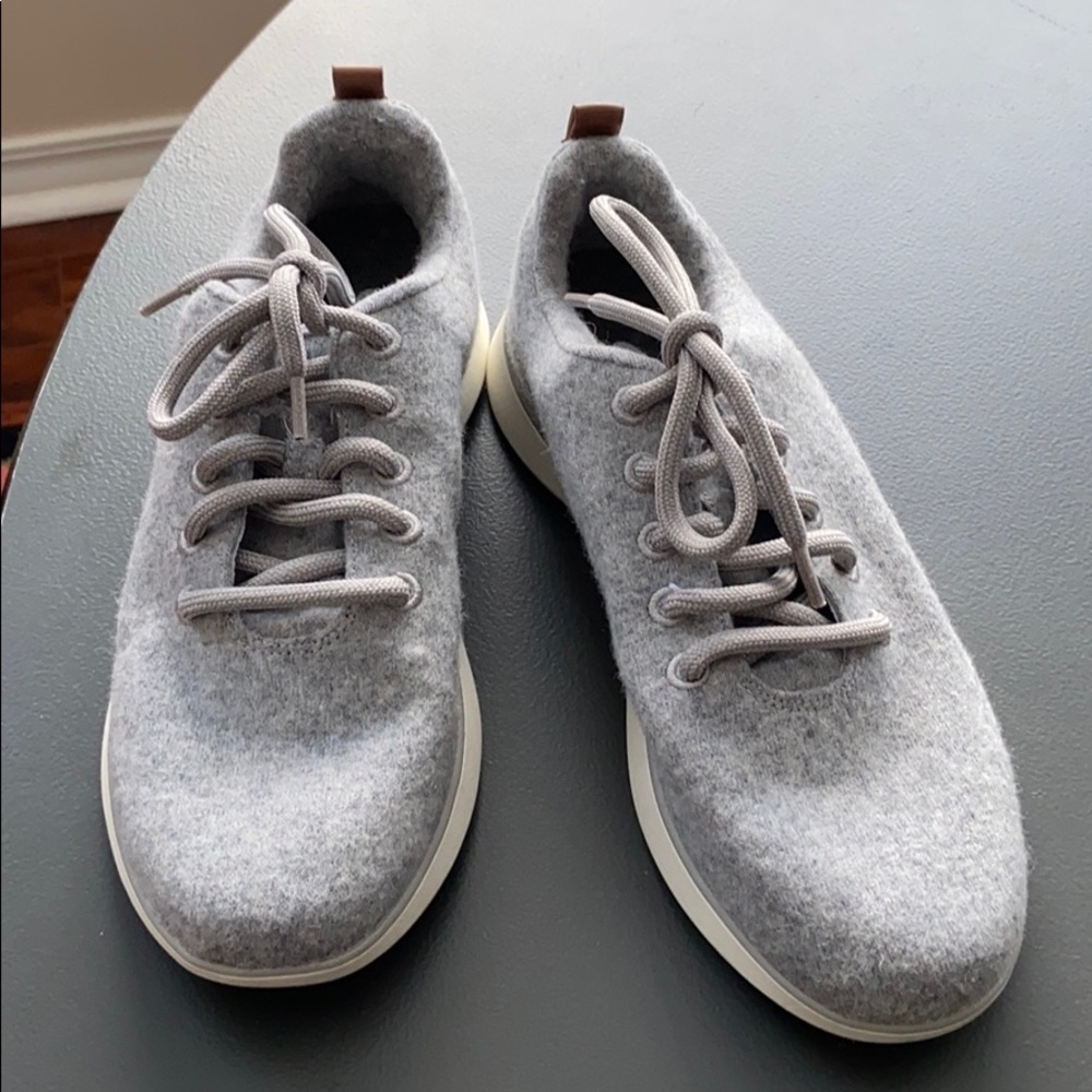Gray Luxuriously soft walking shoes